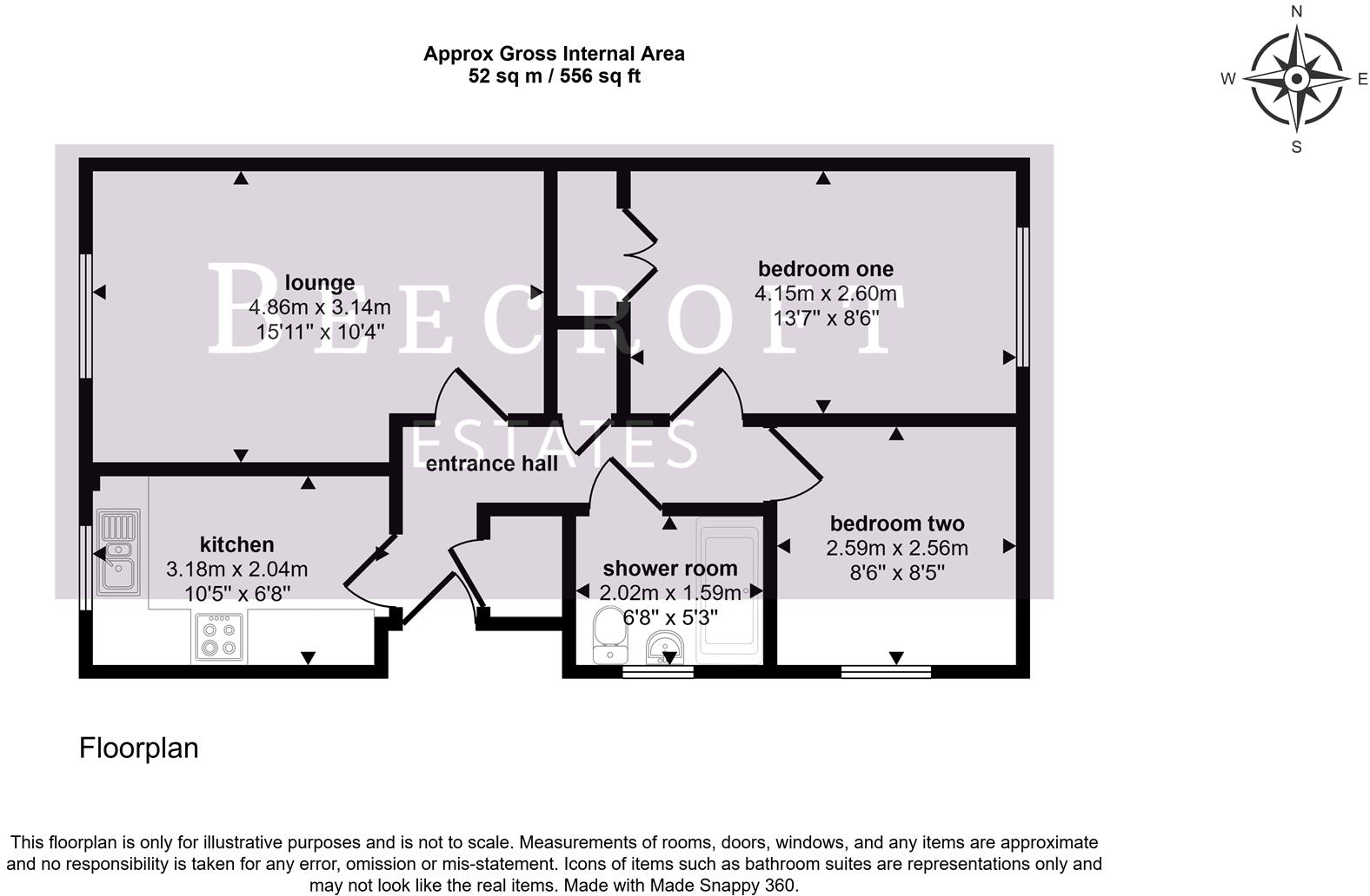 Shroggs Head Close, Darfield, Barnsley floorplan