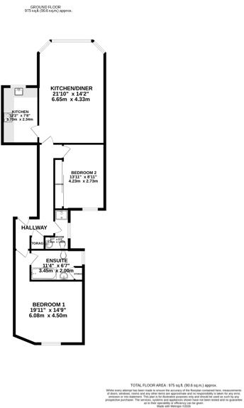 Mooragh Promenade, Ramsey, Isle Of Man floorplan
