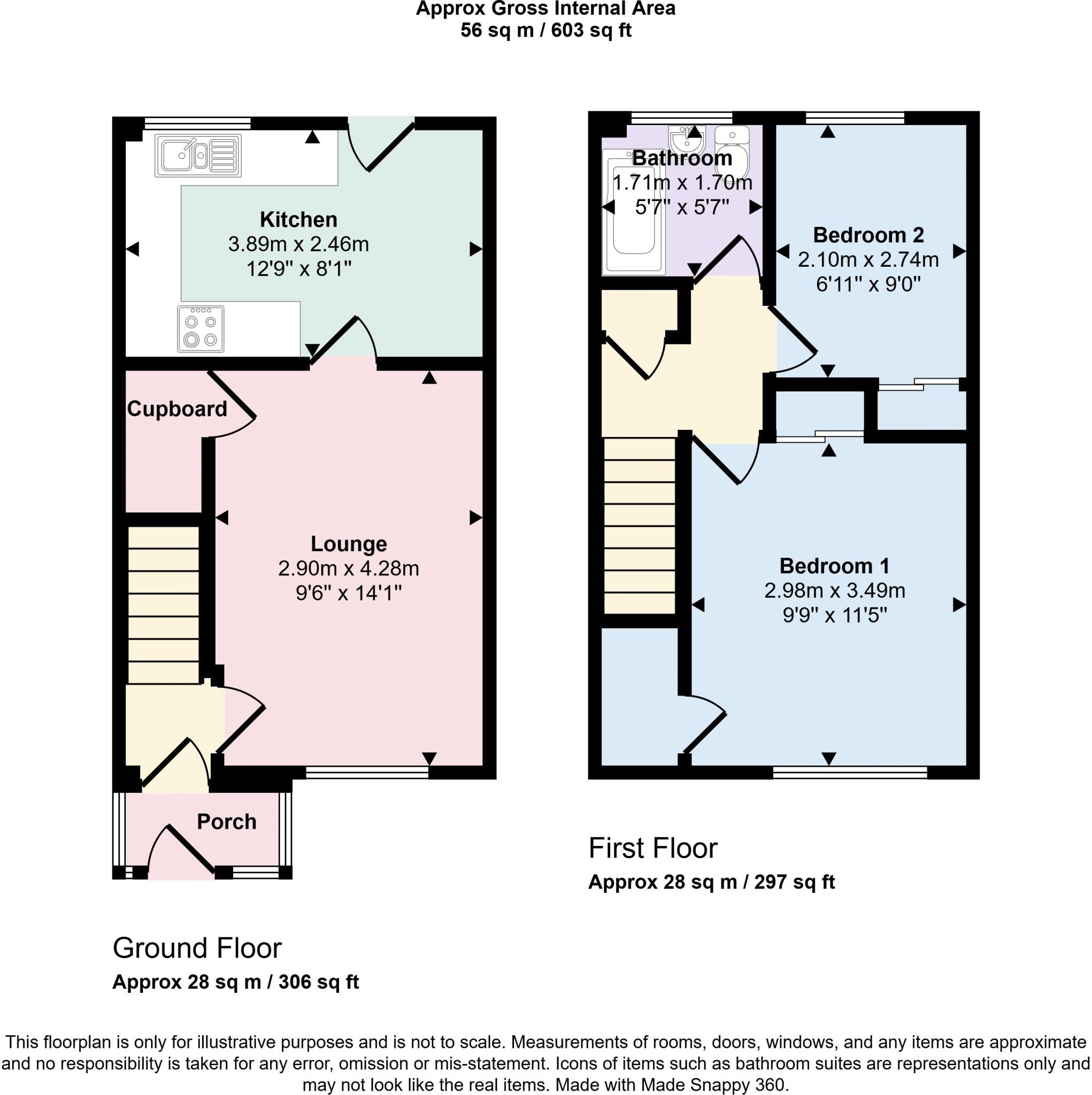 Hawthorn Avenue, Dumbarton floorplan