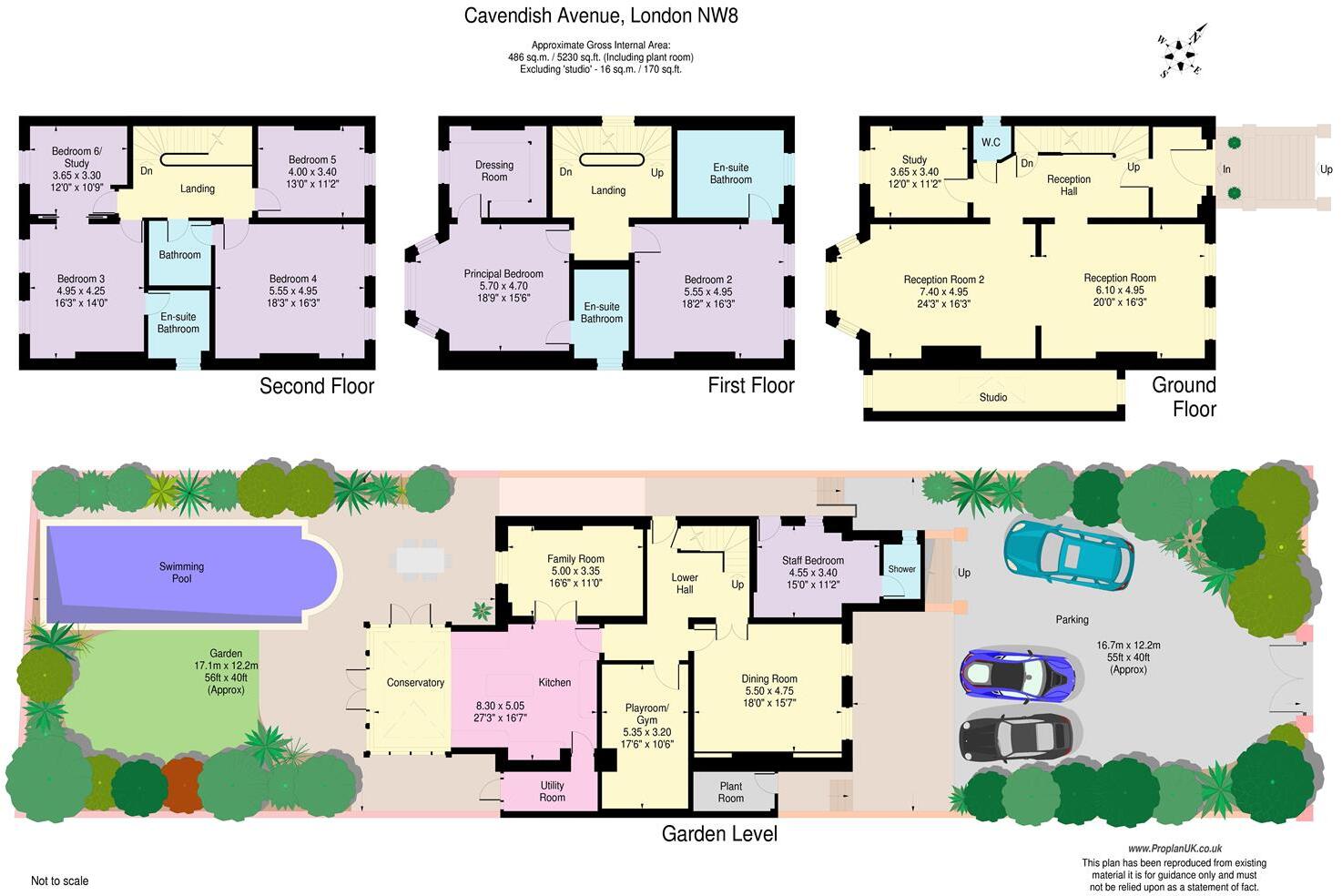 Cavendish Avenue, St John's Wood, NW8 floorplan
