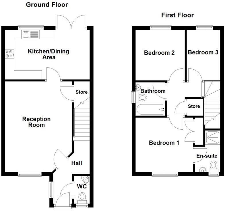 Jobling Close, Burnley floorplan