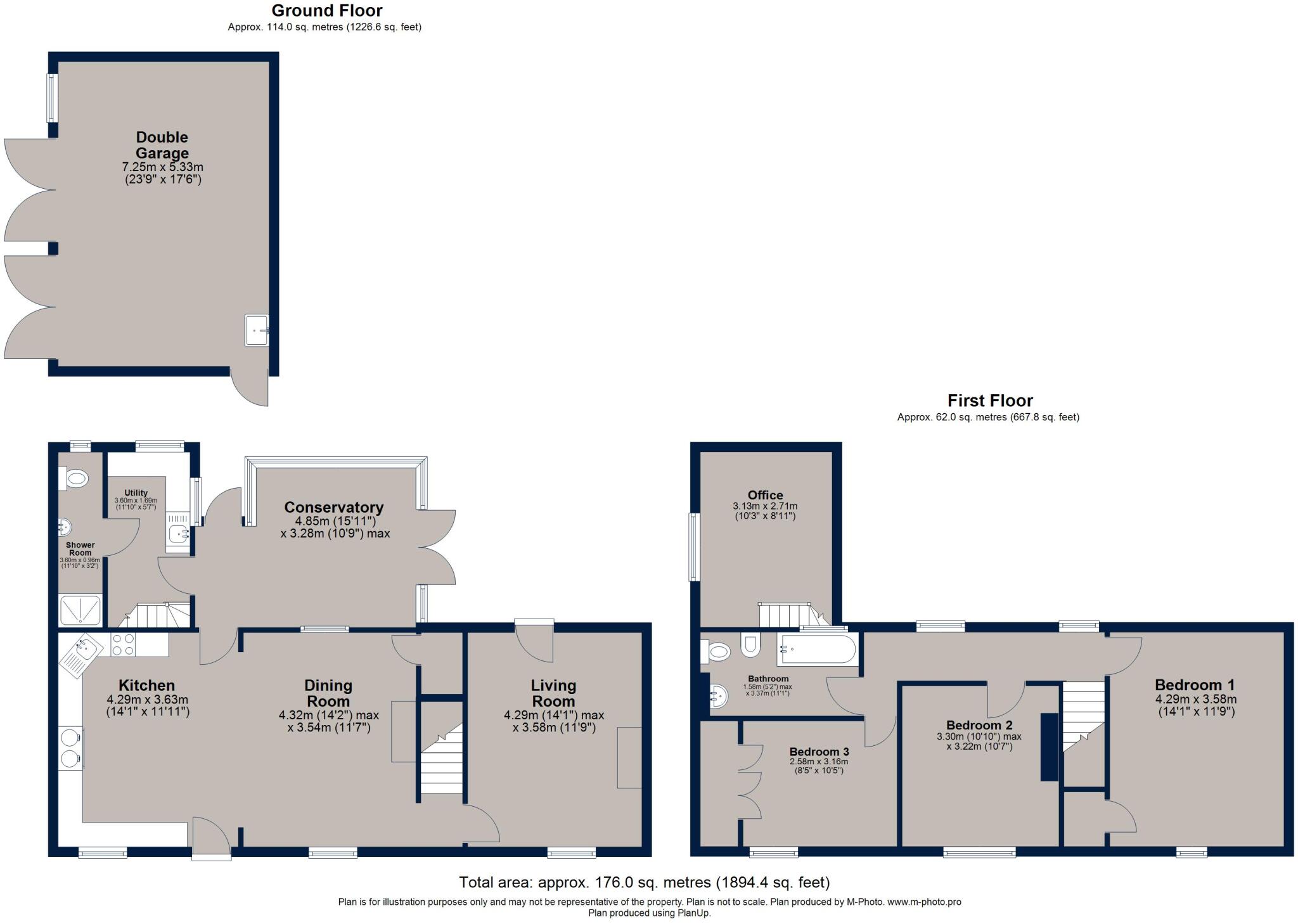 High Street, Brigstock, Northamptonshire floorplan