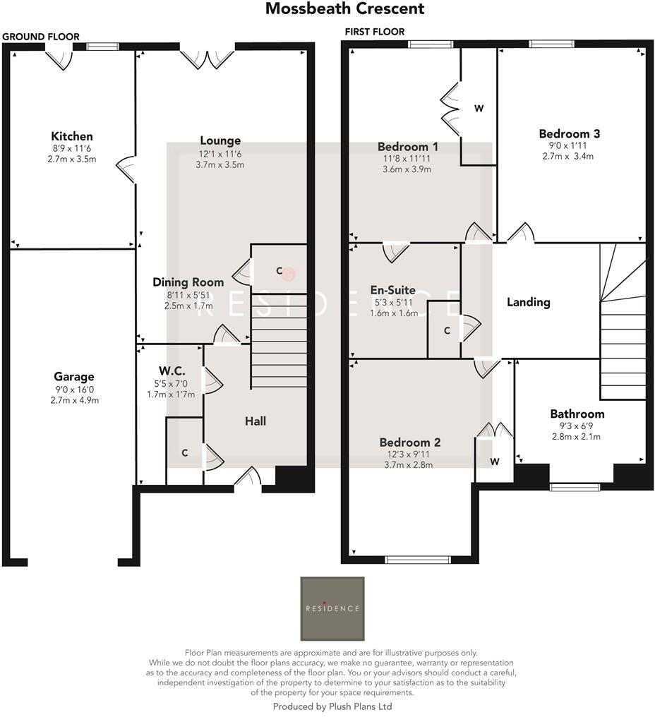 Mossbeath Crescent, Uddingston, Glasgow floorplan
