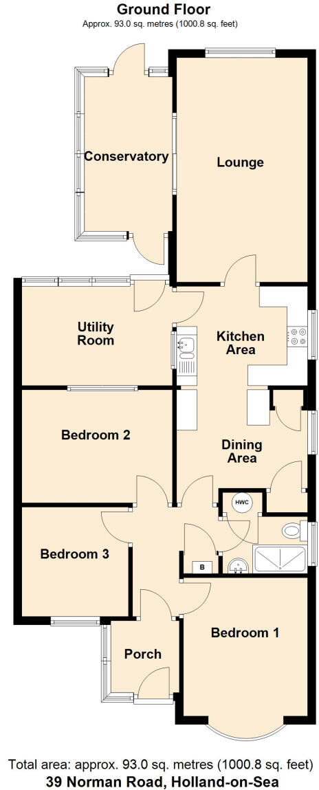 Norman Road, Holland on Sea, CO15 floorplan
