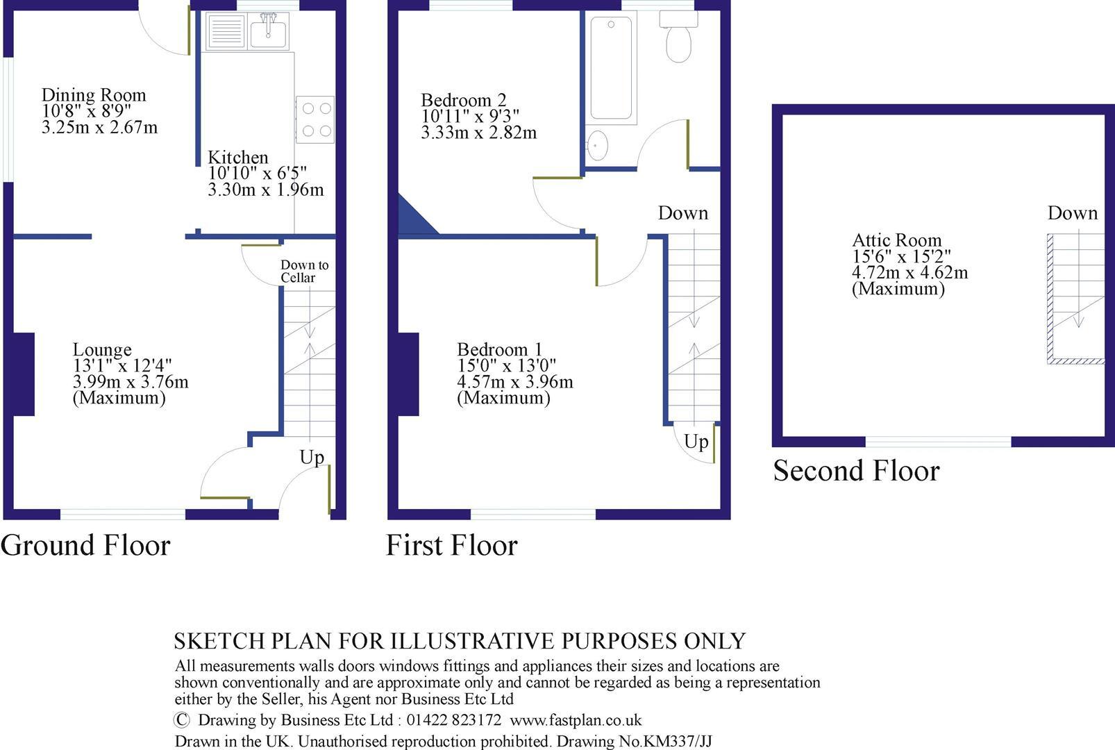 Stafford Parade, Skircoat Green, Halifax floorplan