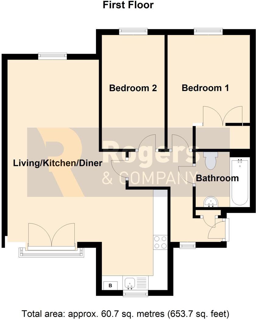 Providence Court, Frome floorplan