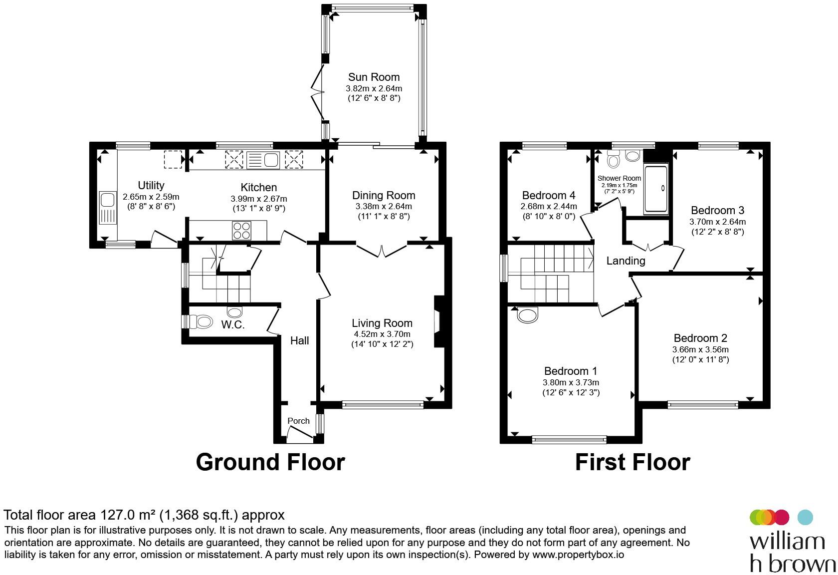 Pine View Close, Stowmarket floorplan