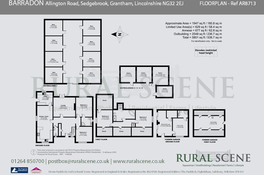 Sedgebrook LINCOLNSHIRE floorplan