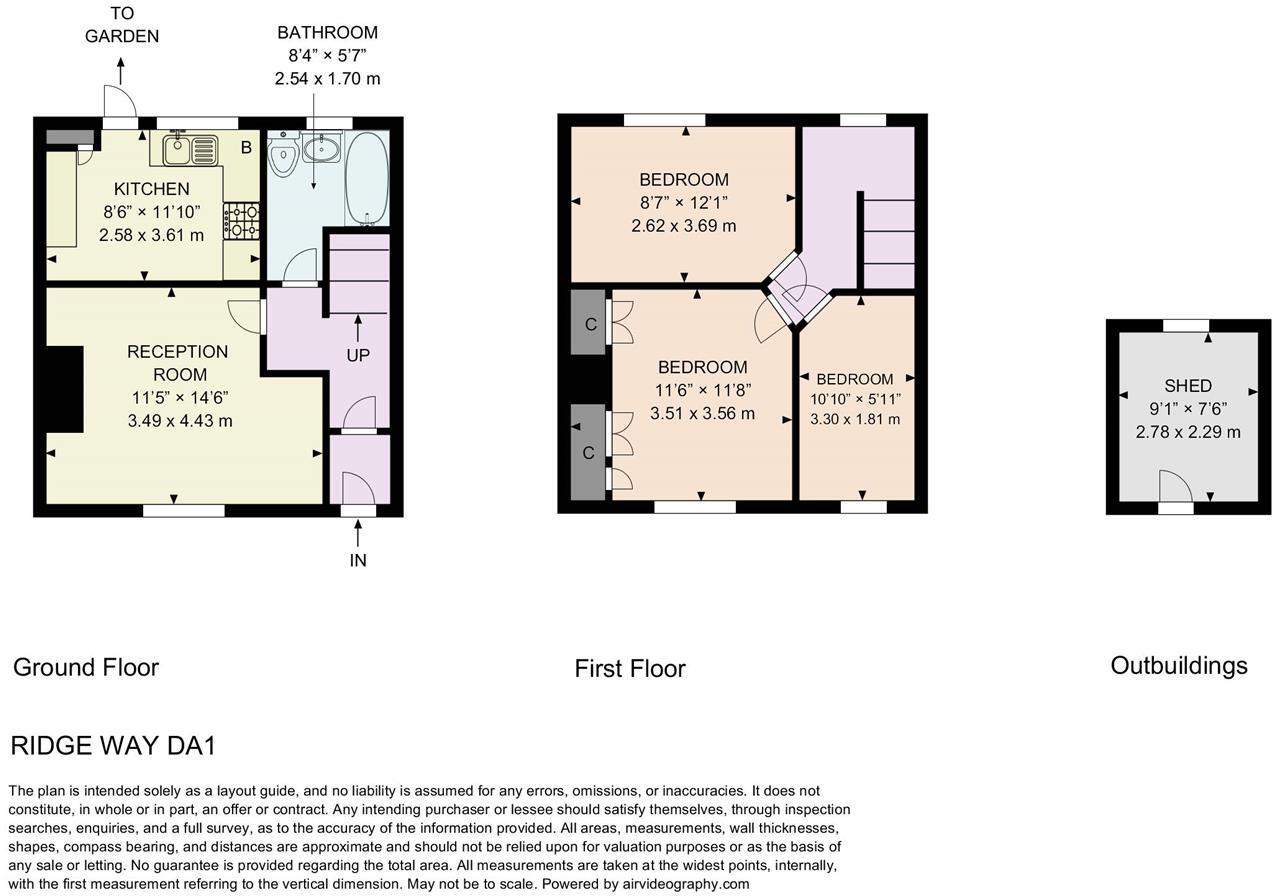 Ridge Way, Crayford floorplan