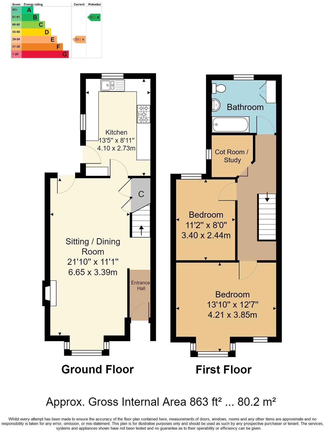 Dynevor Road, Tunbridge Wells floorplan