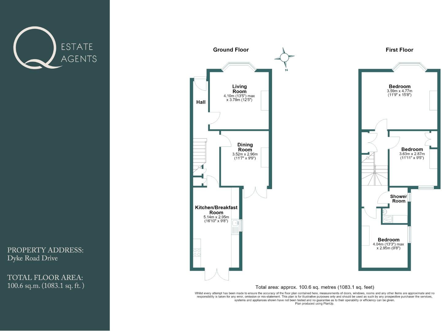 Dyke Road Drive, Brighton, BN1 floorplan