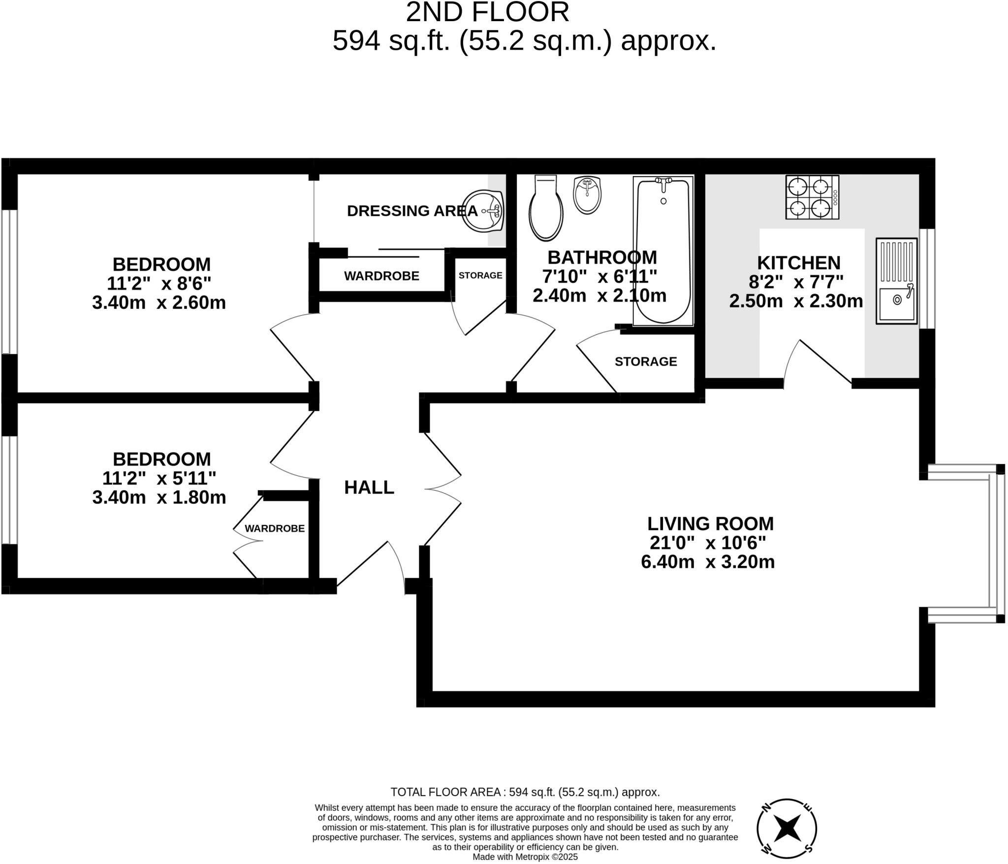 The Larches, Milford Close, St. Albans, Hertfordshire, AL4 floorplan