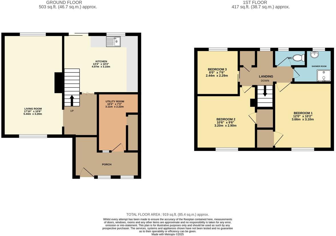 Wasdale Close, Whitehaven, CA28 floorplan