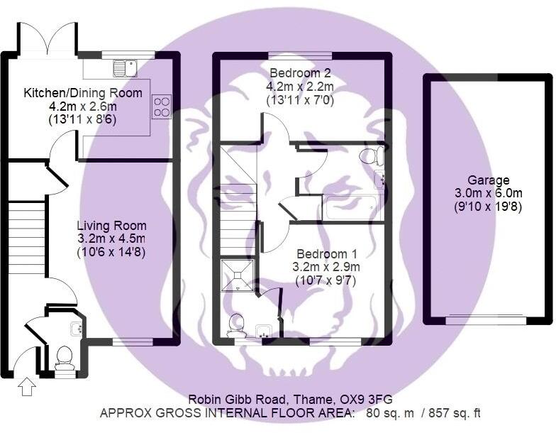 Robin Gibb Road, Thame floorplan