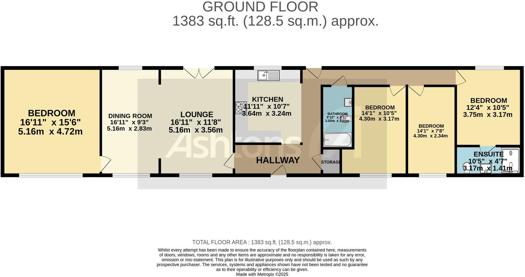 Bradley Lane, Burtonwood, WA5 floorplan