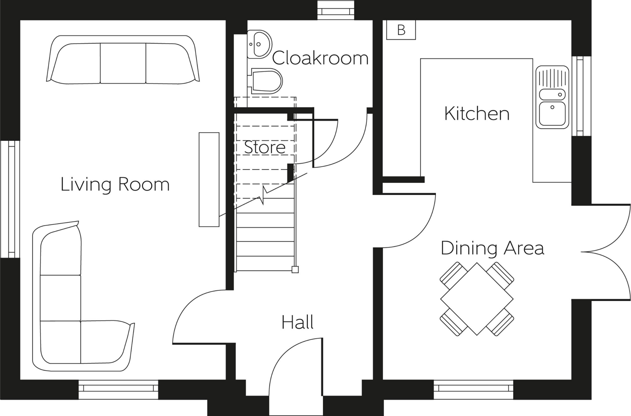 off Montgomerie Park Drive, 
Irvine,
Ayrshire
KA11 2FY floorplan