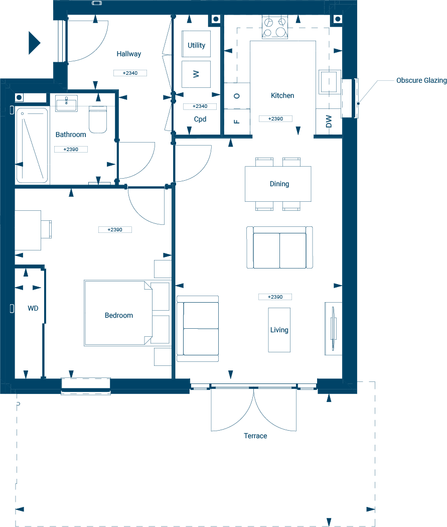 Pegasus Lymington Gate, 
1-44 Pegasus Gate, 
stanford Hill, 
lymington,
SO41 8DE
 floorplan