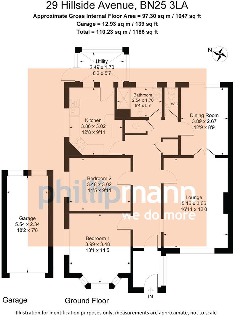Hillside Avenue, Seaford floorplan