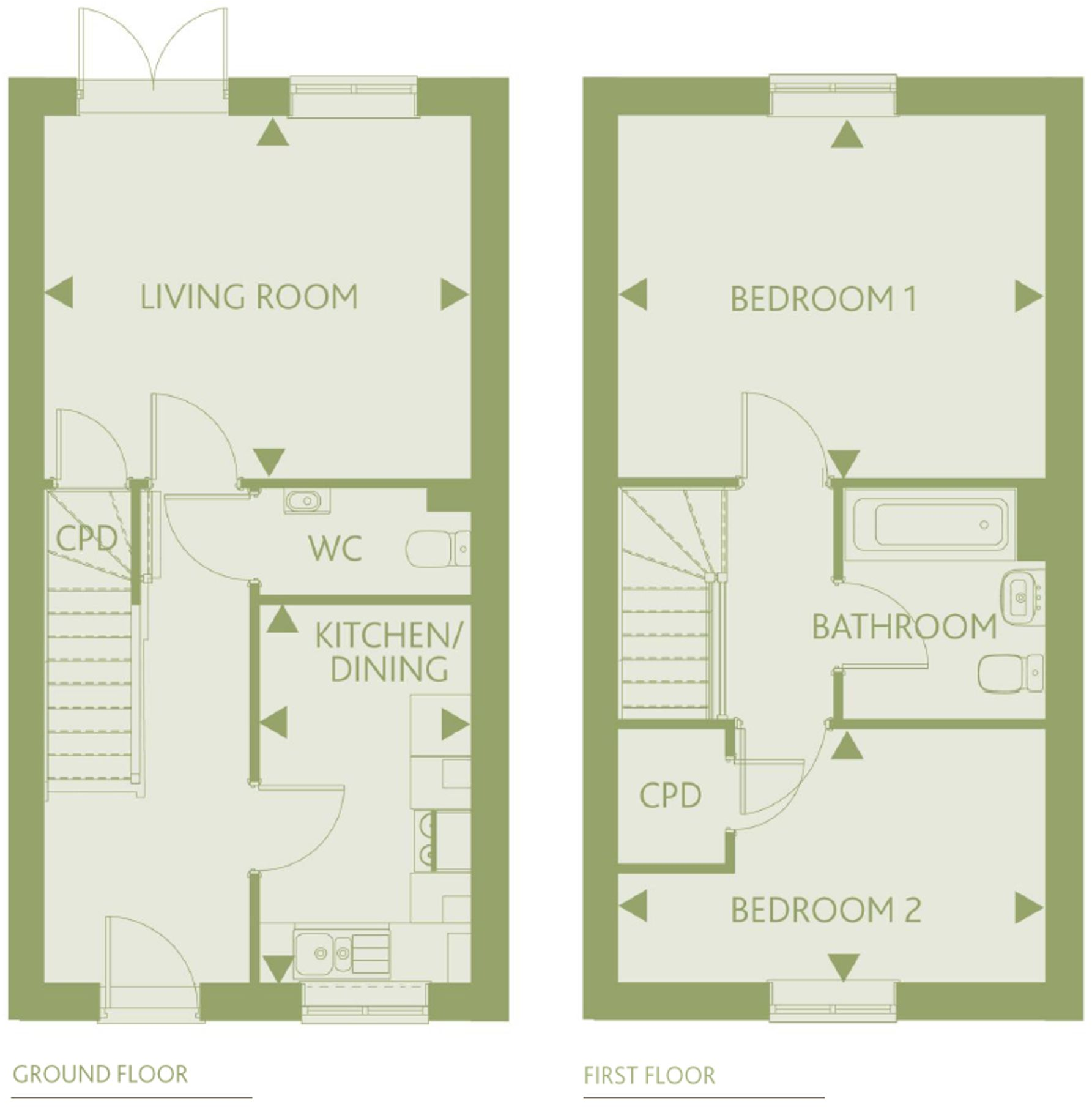 Barrosa Way, Whitehouse, MK8 floorplan