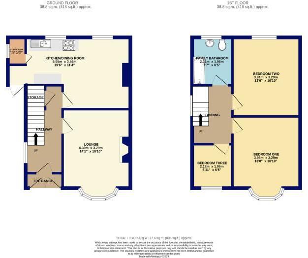 Treforris Road, Dwygyfylchi, Penmaenmawr, LL34 floorplan