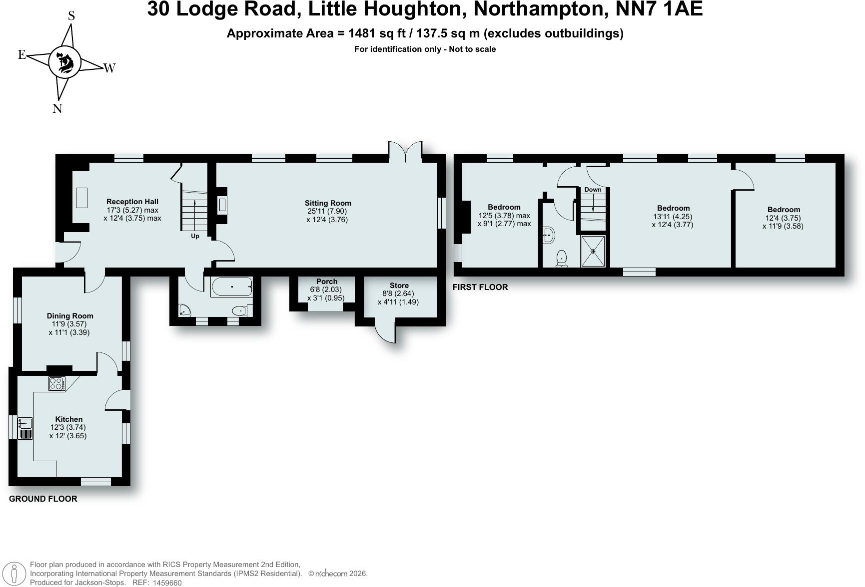 Lodge Road, Little Houghton, Northamptonshire, NN7 floorplan