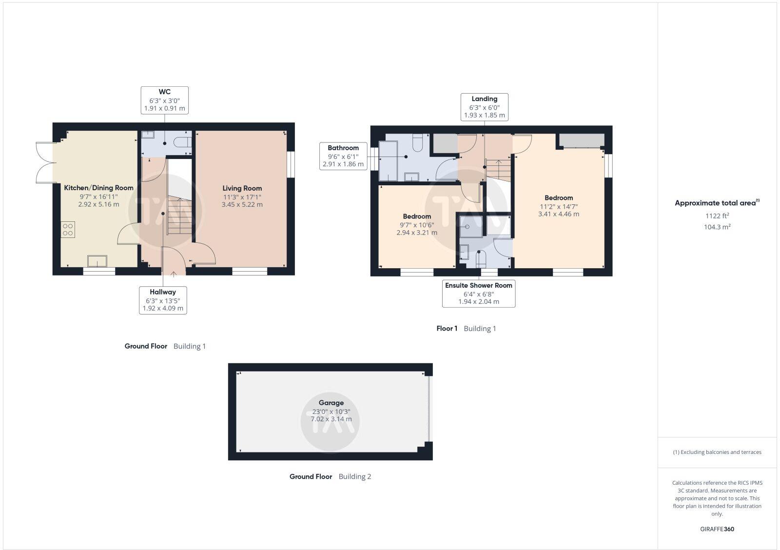 Poppy Crescent, Melbourn, Royston, Cambridgeshire, SG8 floorplan