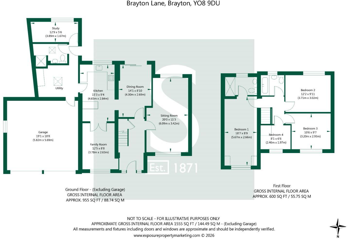 Brayton Lane, Brayton, Selby floorplan