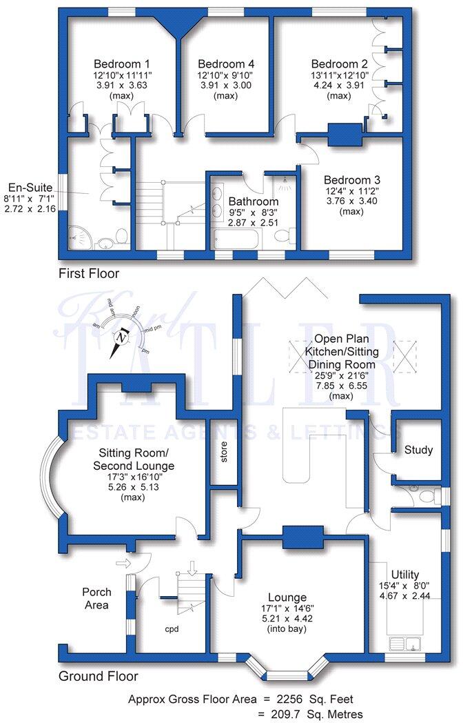 Highfield Road, Little Sutton, Ellesmere Port floorplan