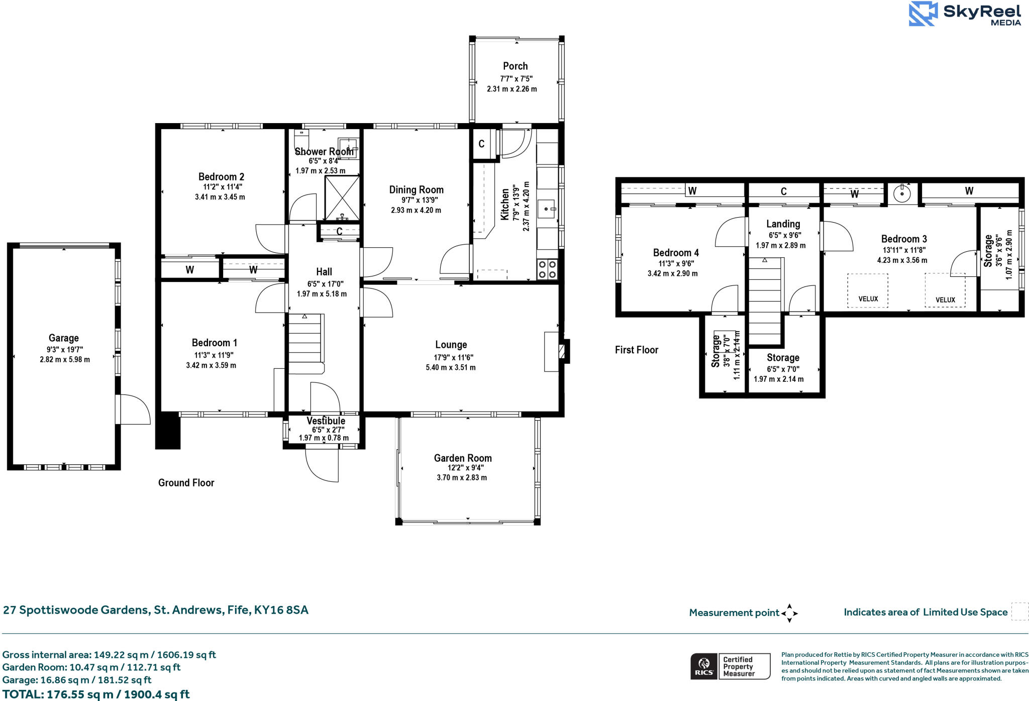 27, Spottiswoode Gardens, St. Andrews, Fife floorplan