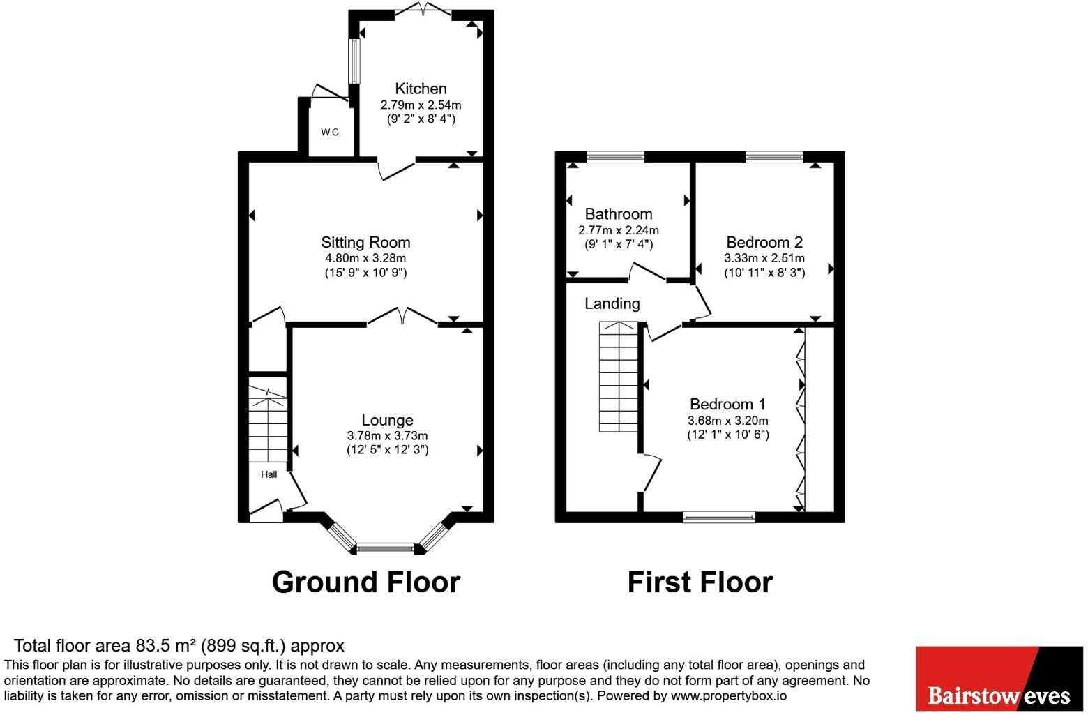 Rose Road, Coleshill, Birmingham, Warwickshire, B46 floorplan