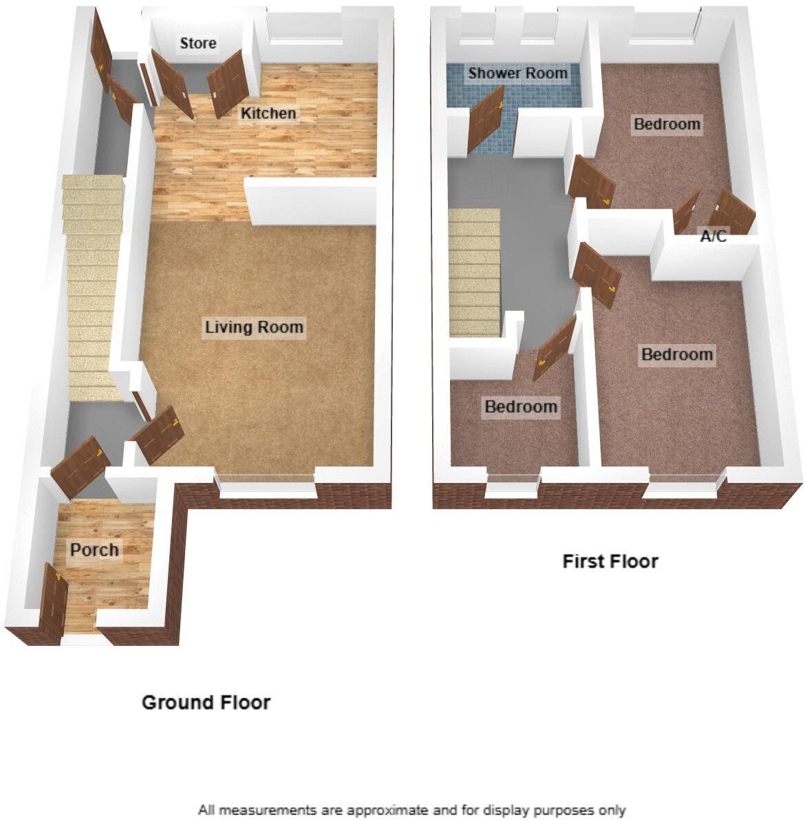 3 Maes Bwcle, Amlwch floorplan