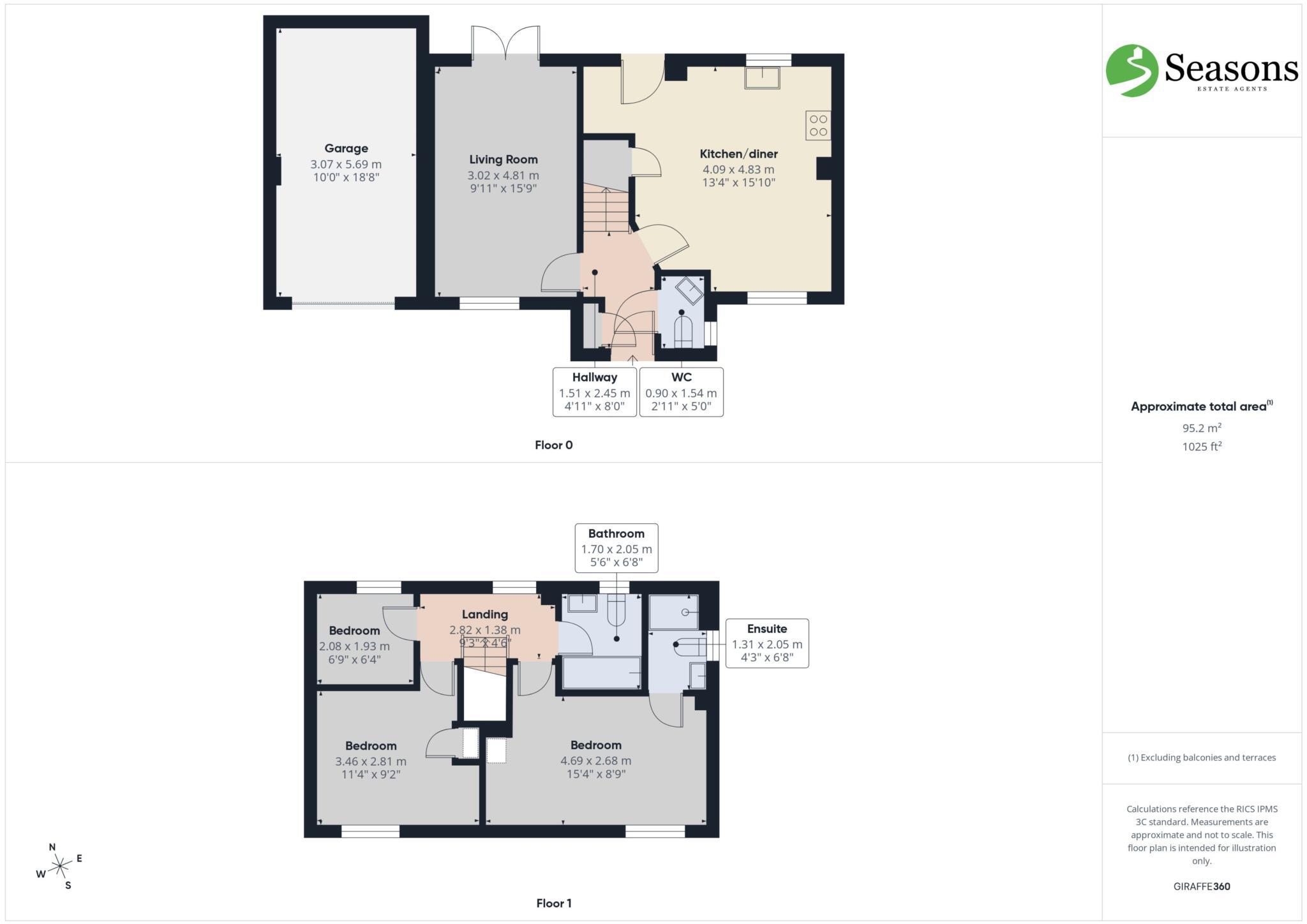 Limmicks Road, Looe floorplan