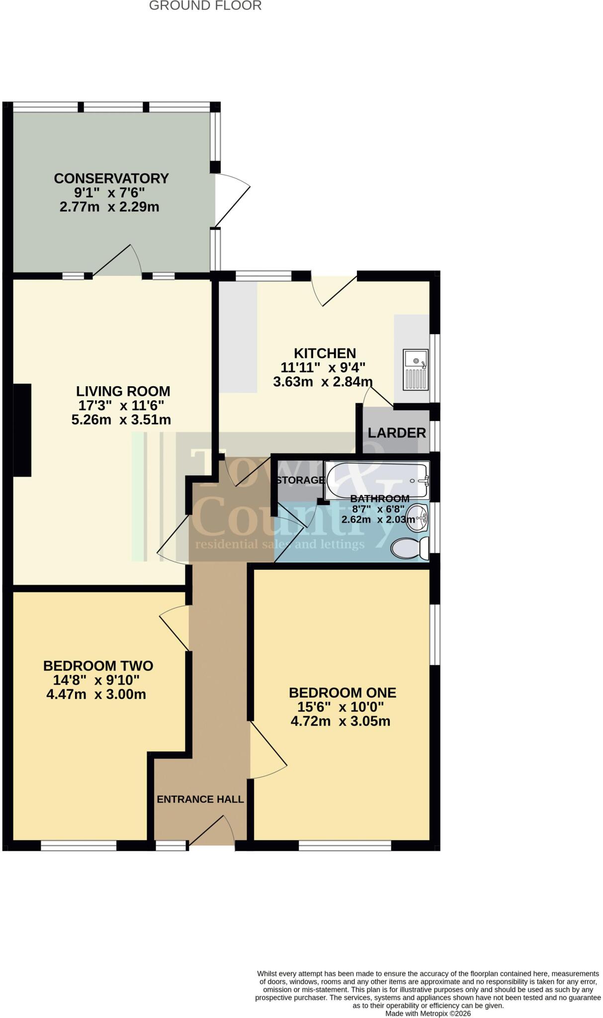 Dover Road, Brightlingsea, CO7 floorplan