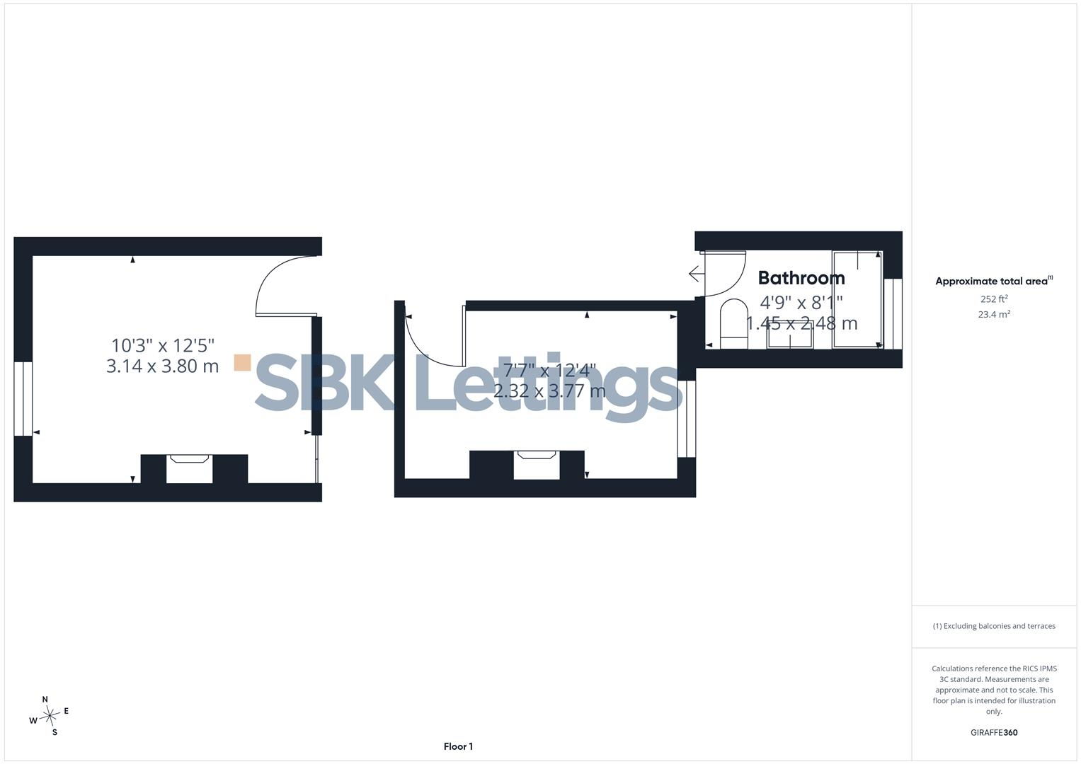 Main Street, Smeeton Westerby floorplan