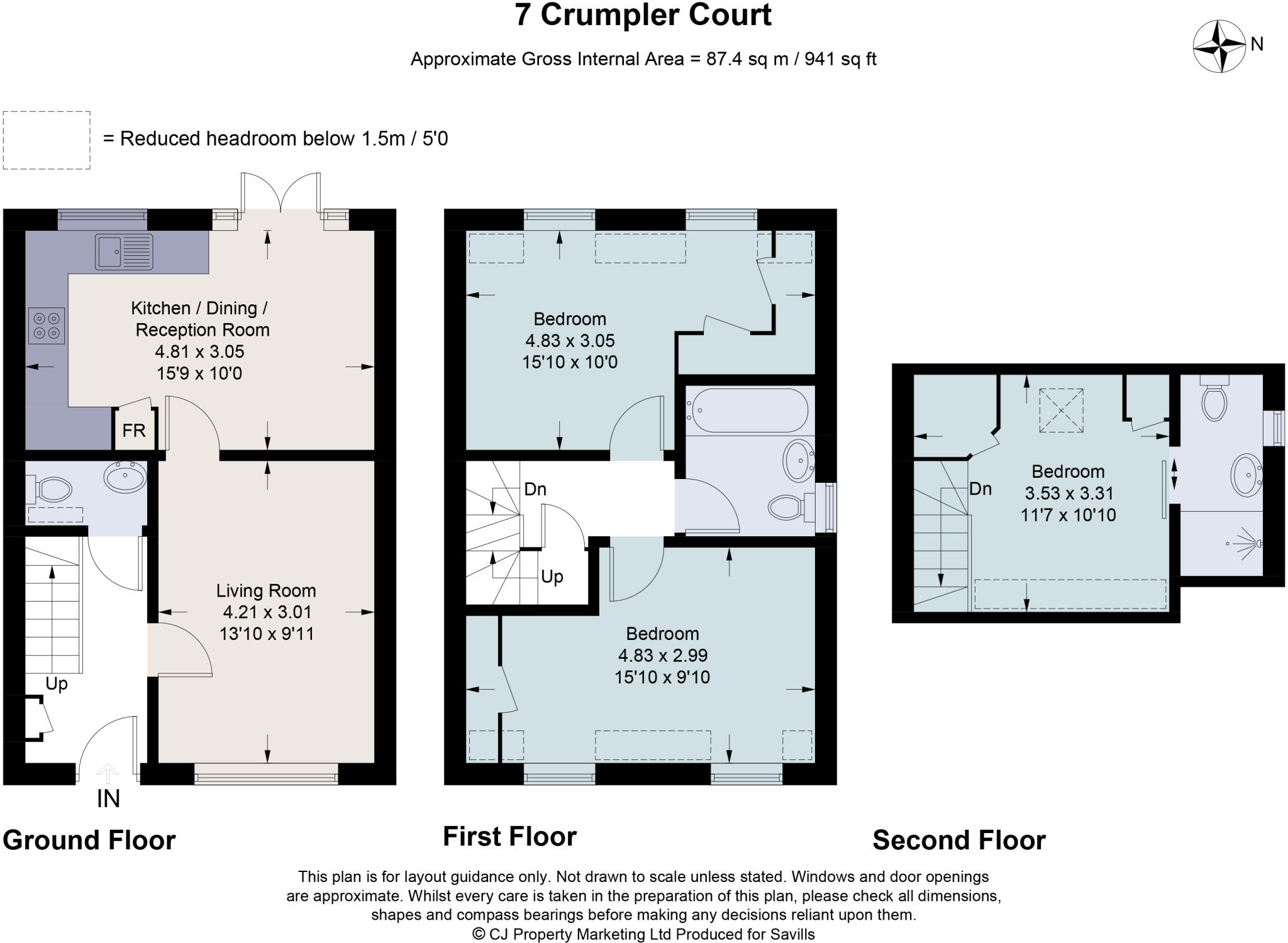 7, Crumpler Court, Witney, Oxfordshire, OX28 floorplan