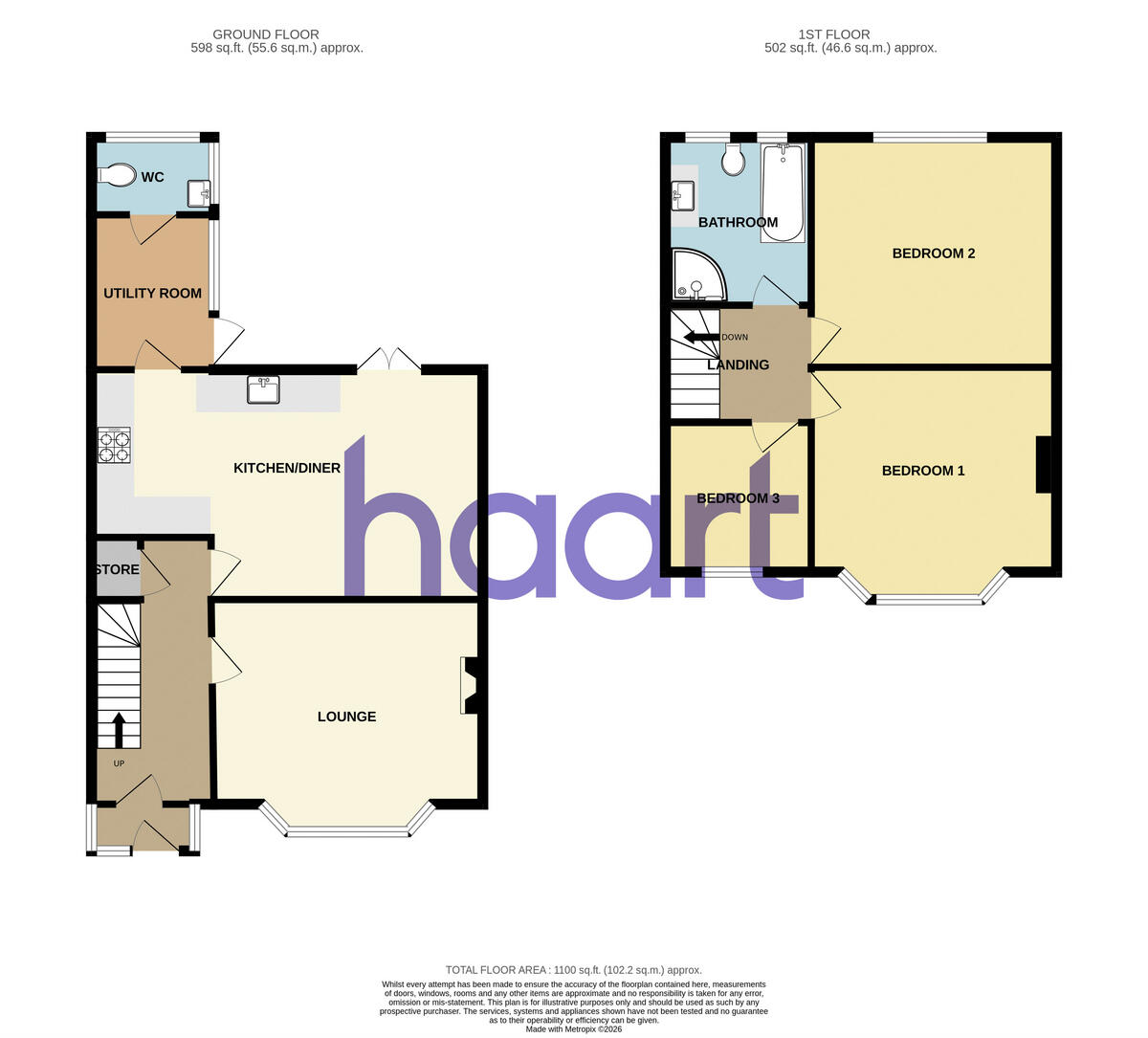 St Andrews Road, Ilford floorplan