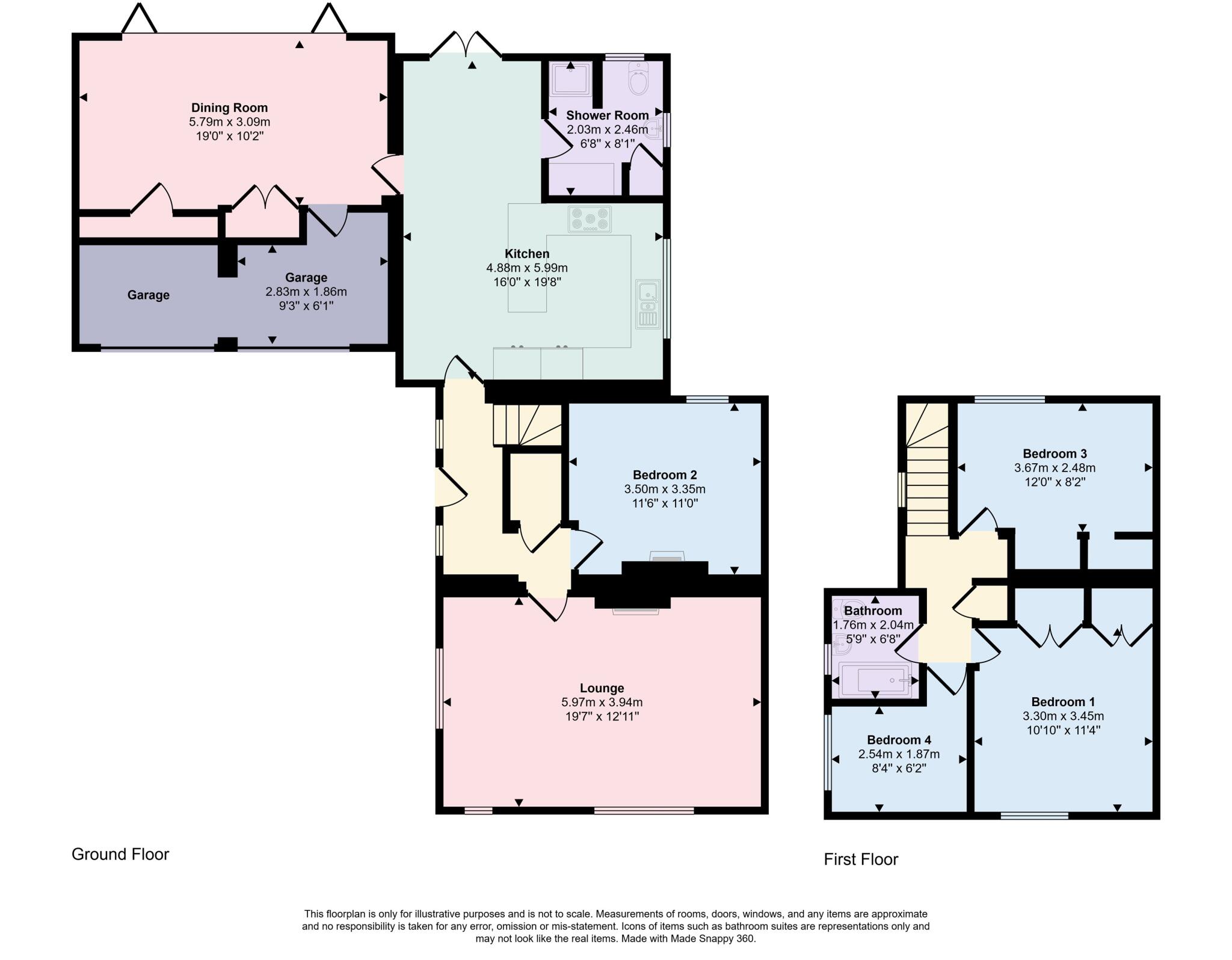 Damerham floorplan