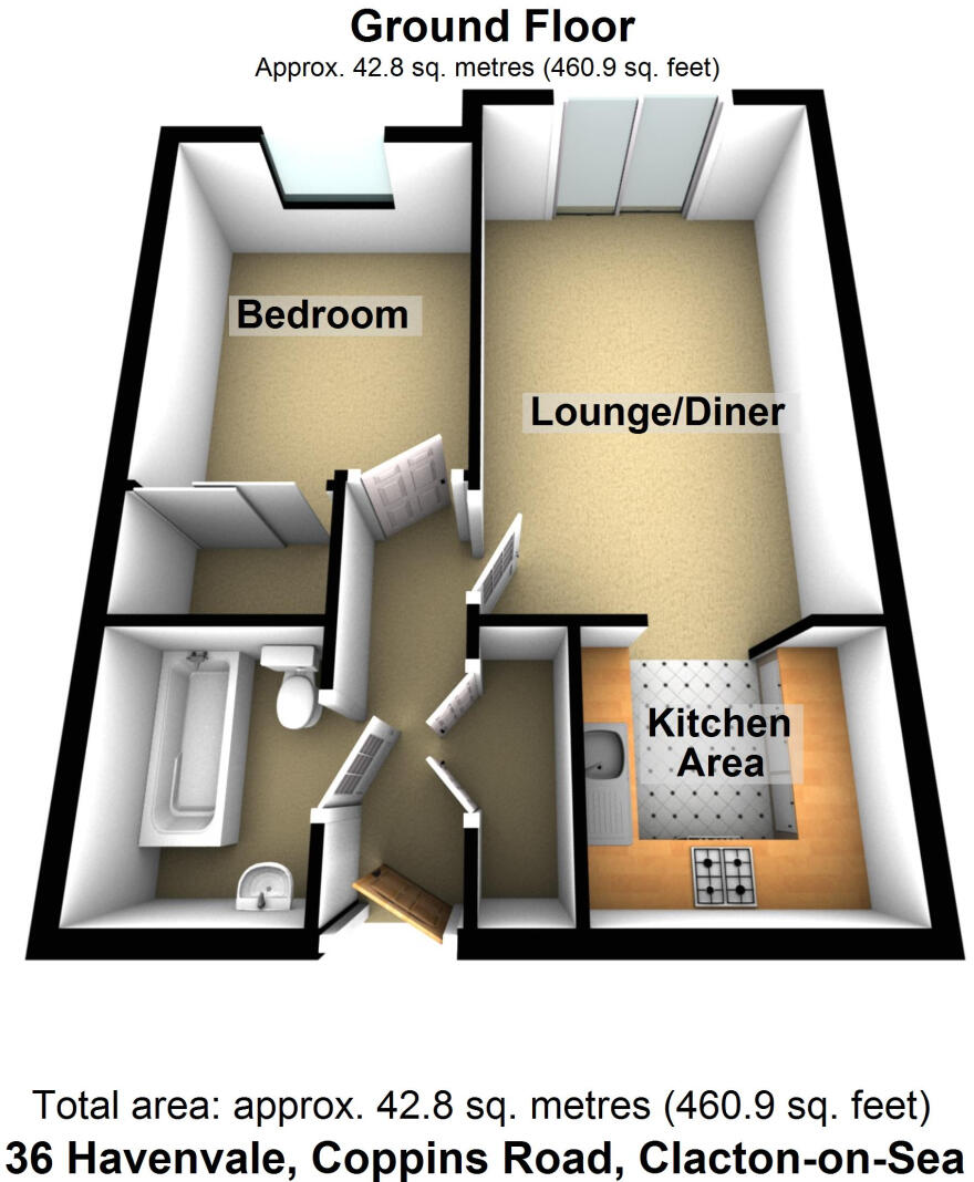 Havenvale, Coppins Road, Clacton on Sea, CO15 floorplan