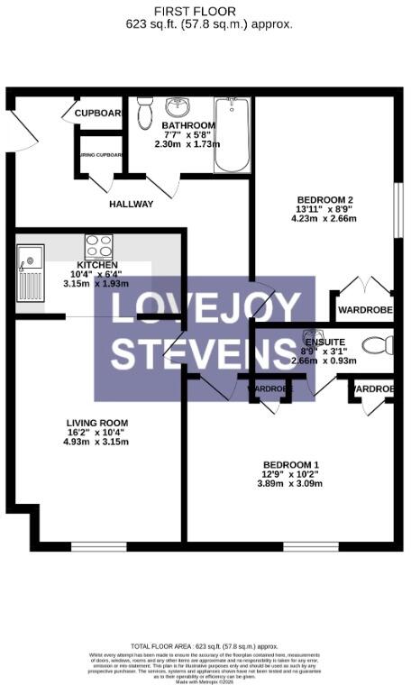 Palmer House, Newbury, RG14 floorplan