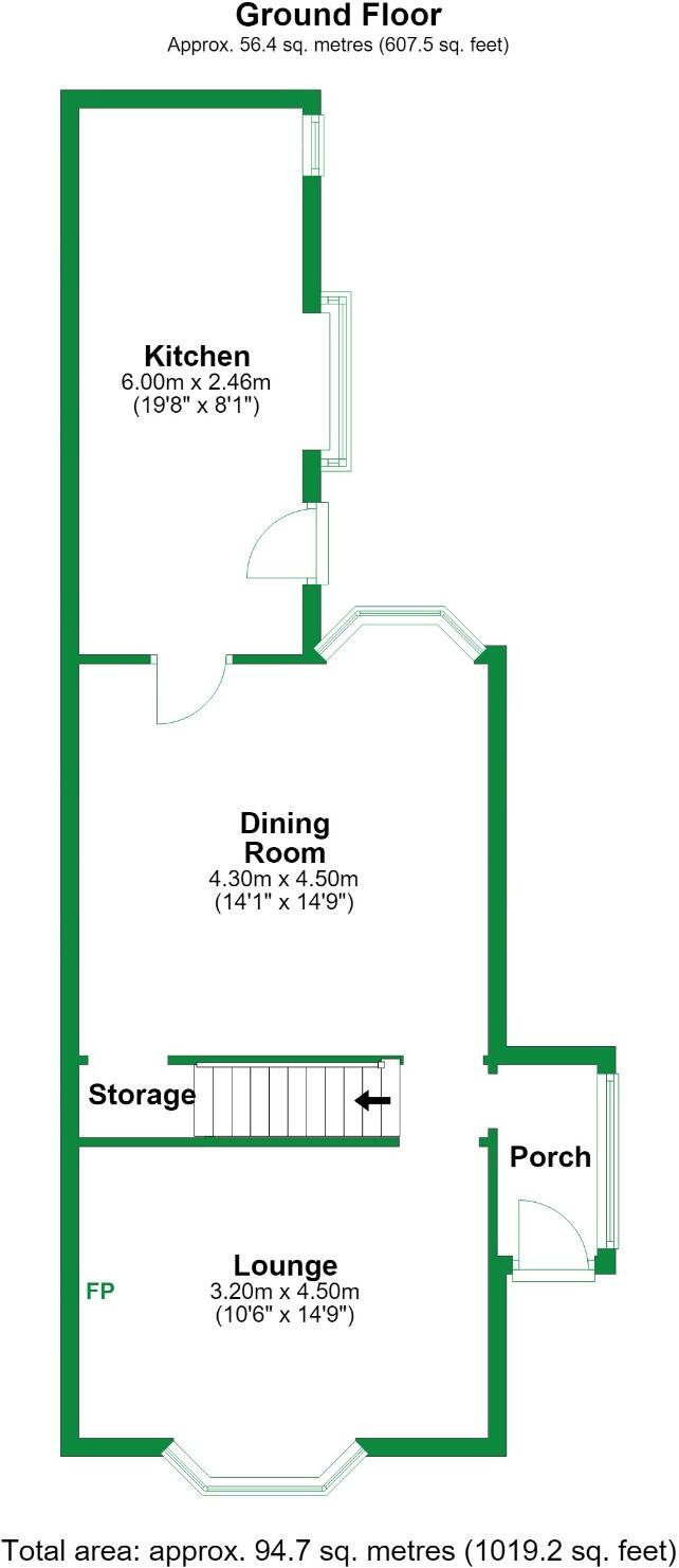 Accrington Road, Burnley, Lancashire, BB11 floorplan