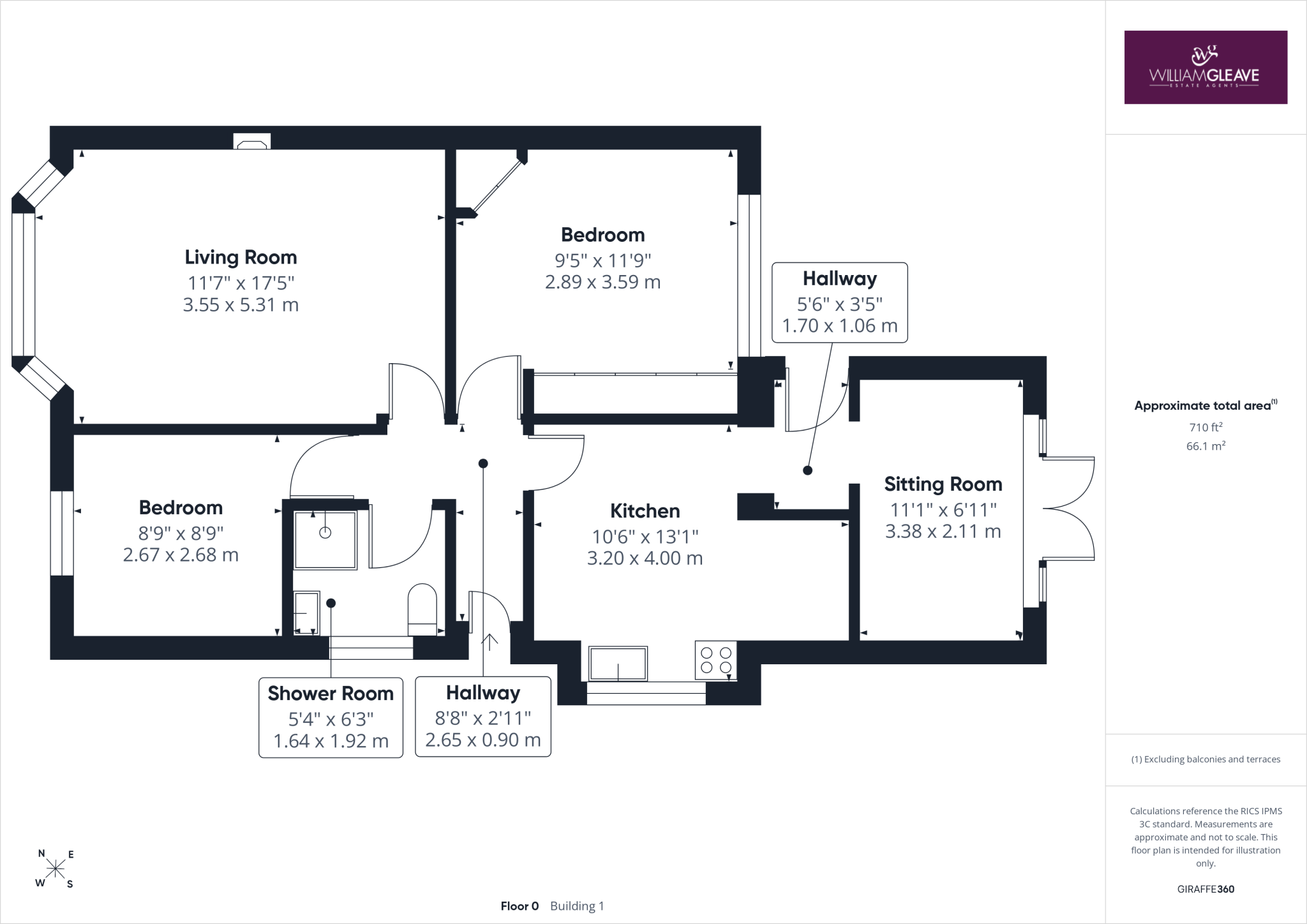 Broadway, Connah's Quay, Deeside, Flintshire, CH5 floorplan