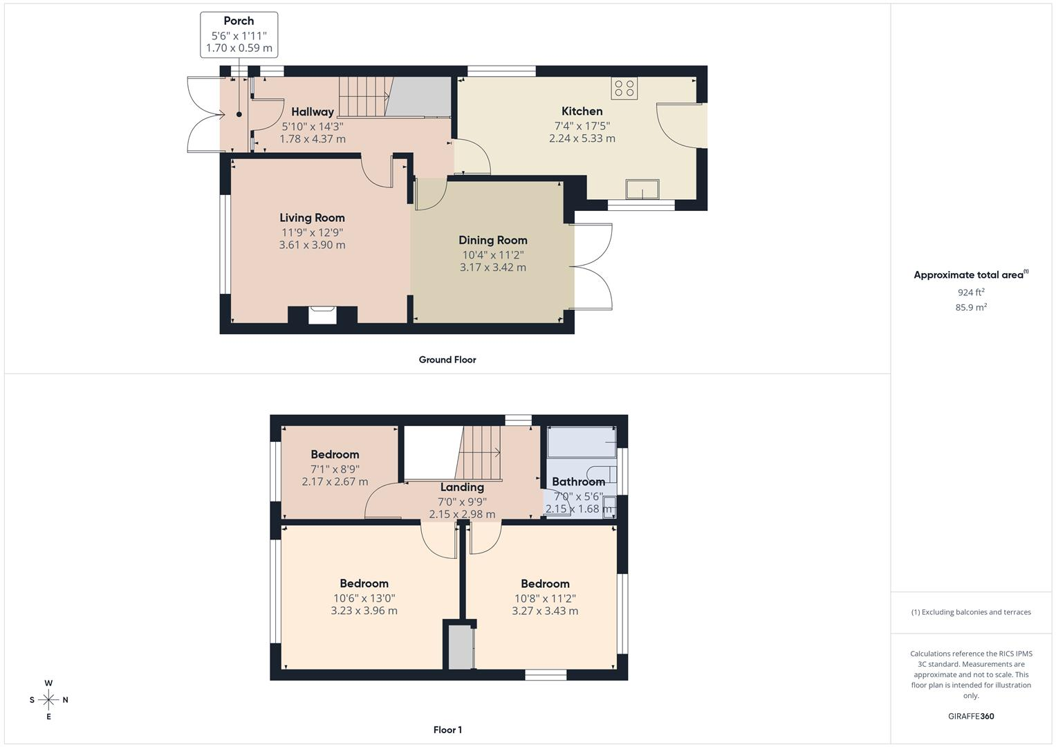 Samuel White Road, Hanham, Bristol floorplan