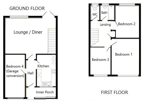 Sunset Close, BLETCHLEY, MK2 floorplan