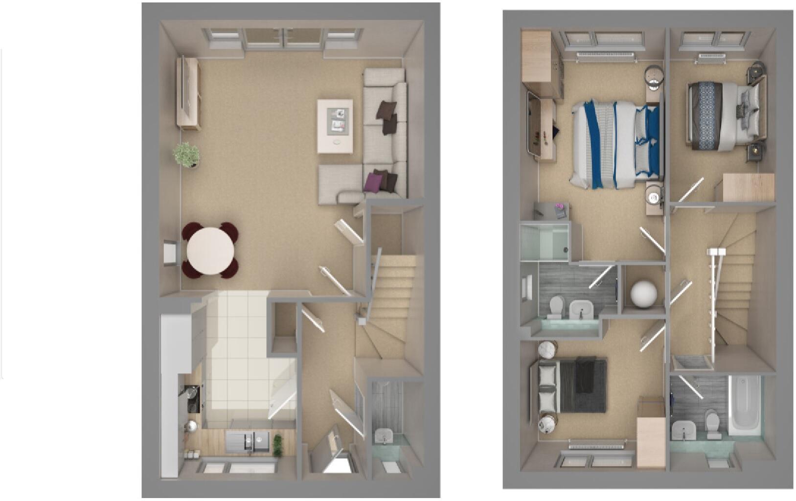 The Carriages, A New Development In Dereham floorplan