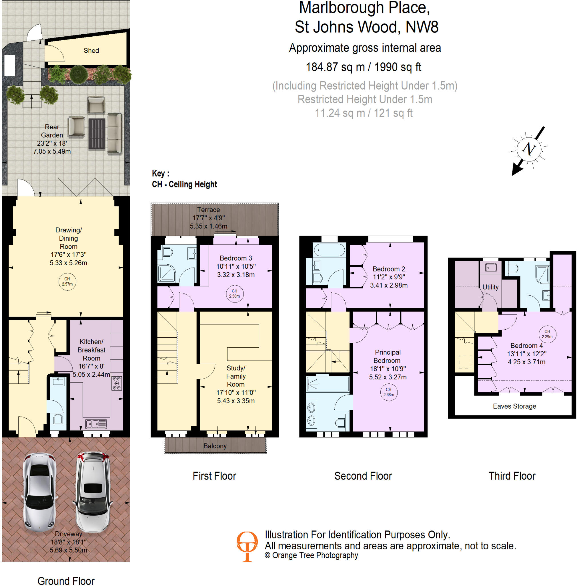 Marlborough Place, St John's Wood, London, NW8 floorplan