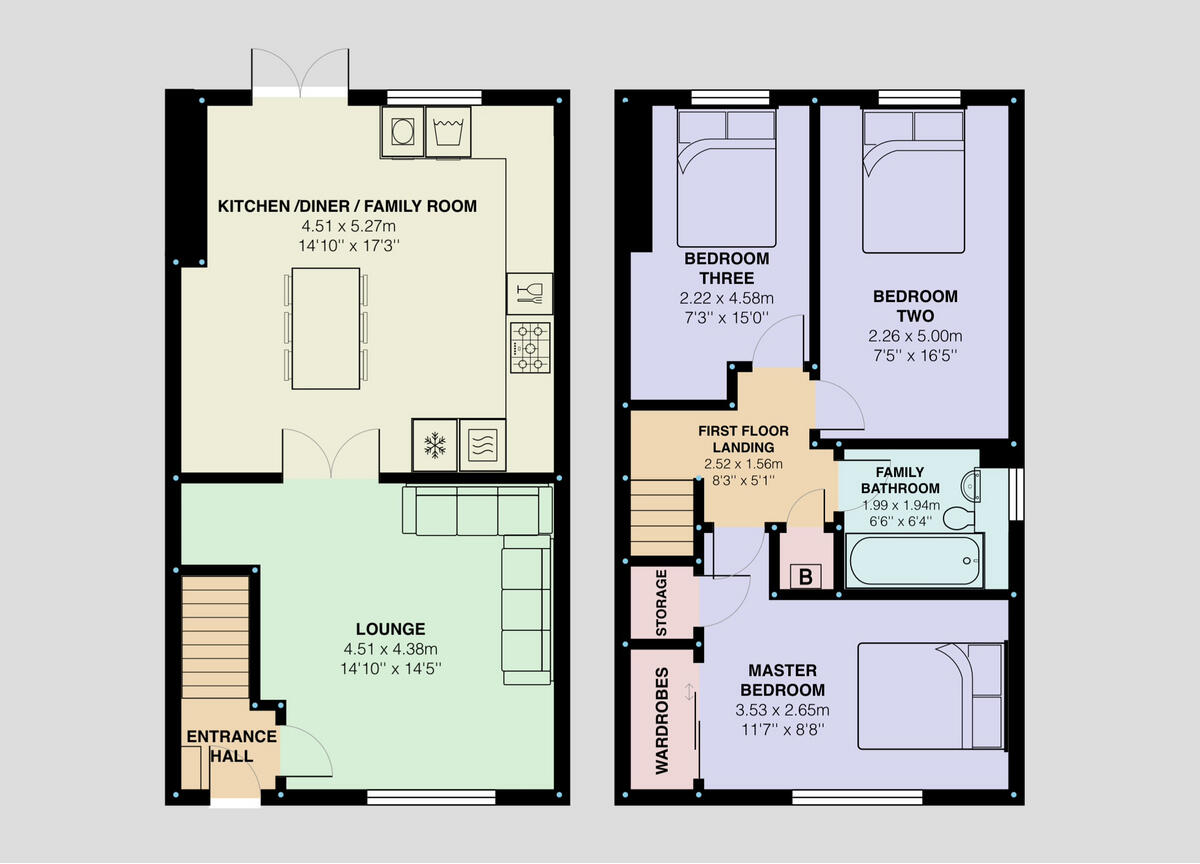 Dean Court, Bolton, BL1 floorplan