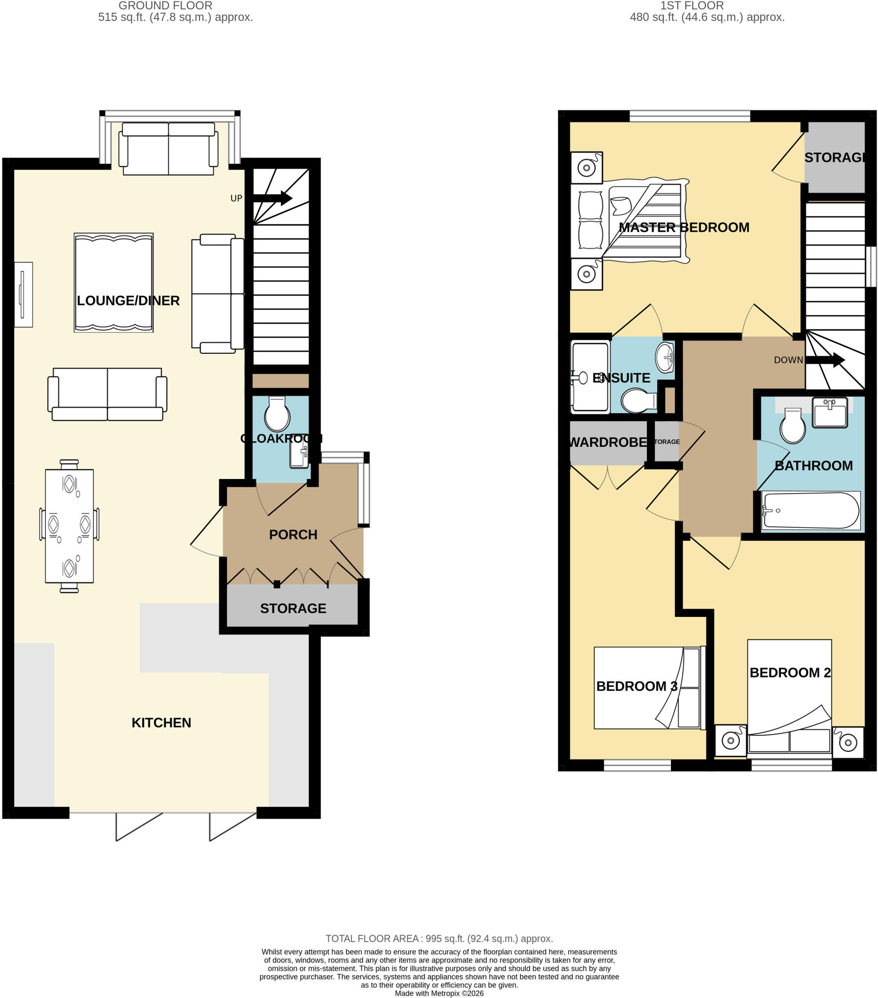 Seaton Crescent, Seaham, County Durham, SR7 floorplan