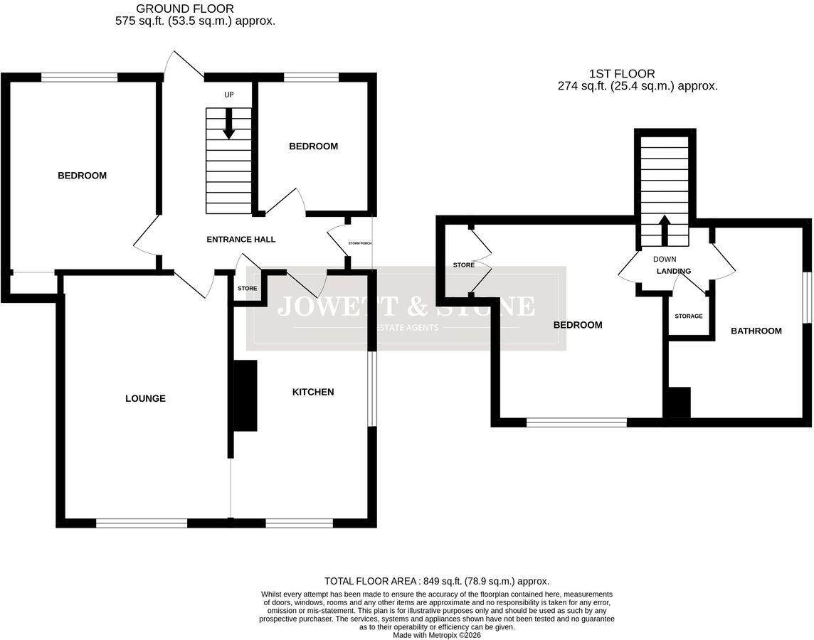 Walnut Way, Countesthorpe, Leicester, LE8 floorplan