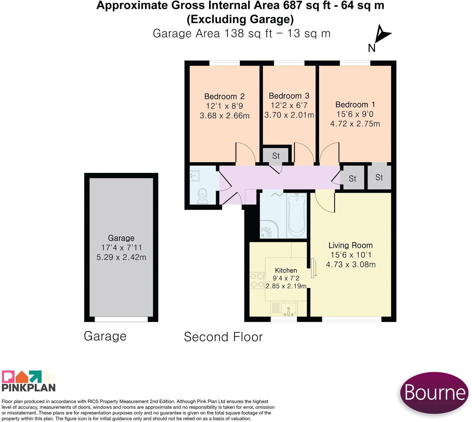 Kings Road, Fleet, Hampshire, GU51 floorplan