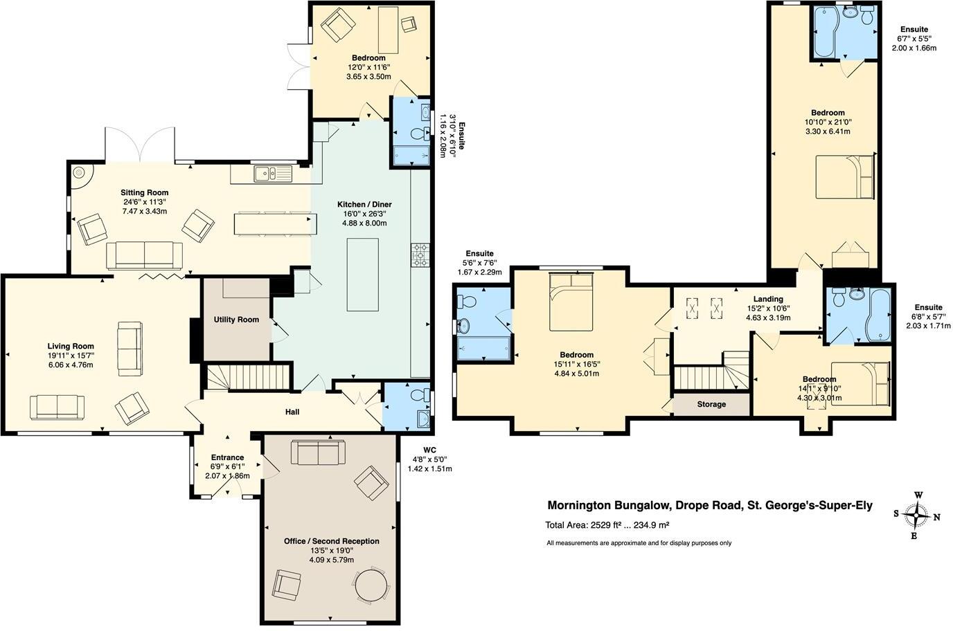 Drope Road, St. George's-Super-Ely, Cardiff floorplan